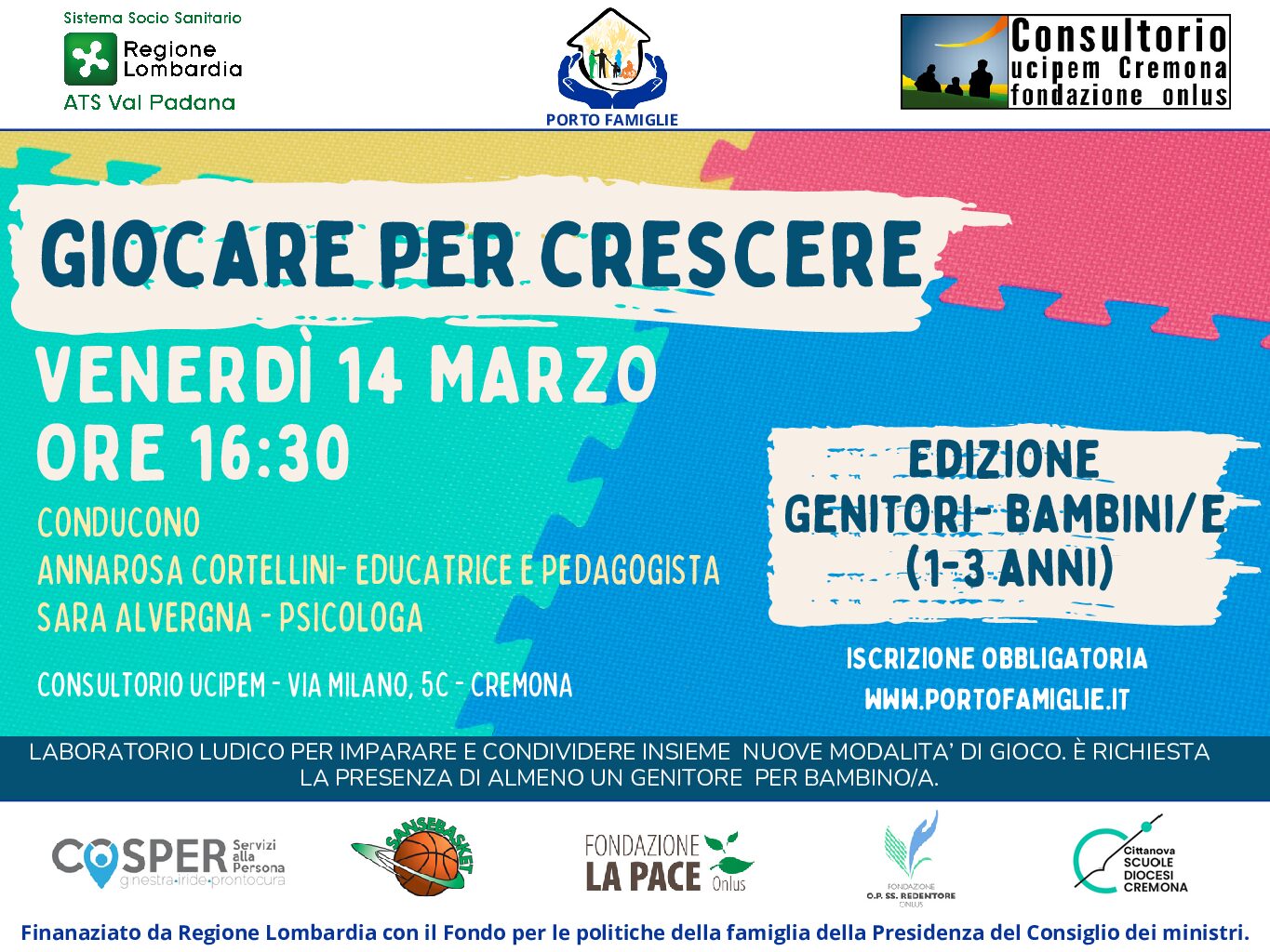 GIOCARE PER CRESCERE